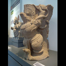Ein Garuda in einer Ausstellung über das Königreich Champa